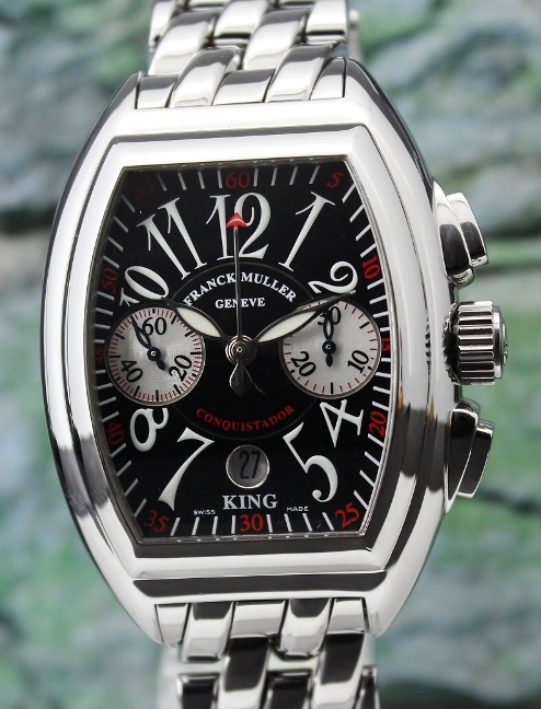 (image for) Franck Muller King Size Stainless Steel Conquistador / 8005 CC KING